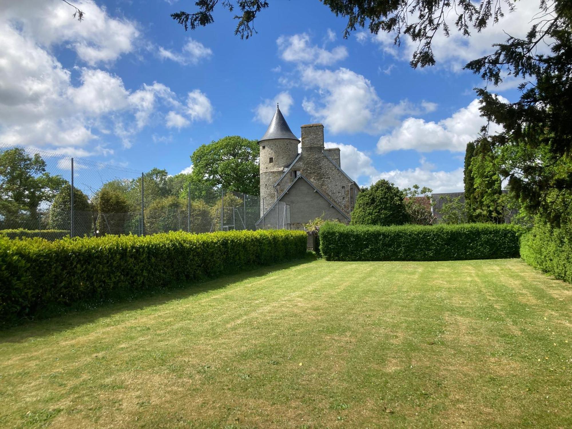 アンクトヴィル Manoir De La Foulerie Bed & Breakfast エクステリア 写真